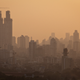 Mumbai’s past and present landscapes are forever colliding. A view from atop a government-built residential building.